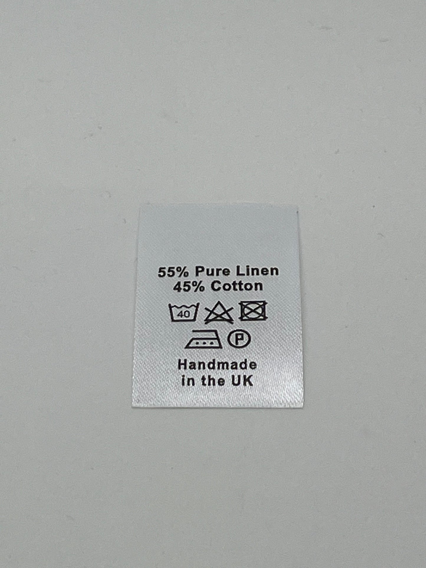 Poly-Satin Wash Care Labels various fibre contents (2)