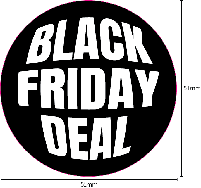 Sale adhesive stickers 51mm circles