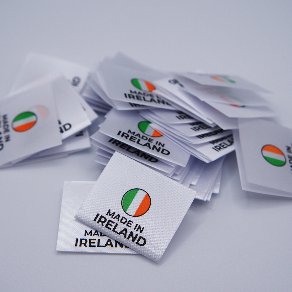 Made in Ireland - Printed Label (REF B23)