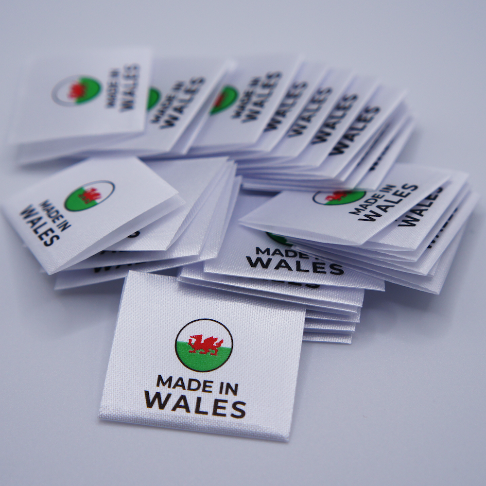 Made in Wales - Printed Label (REF B24)