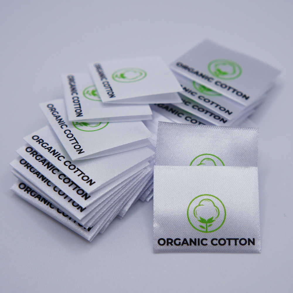 Organic Cotton - Printed Label (REF B27)