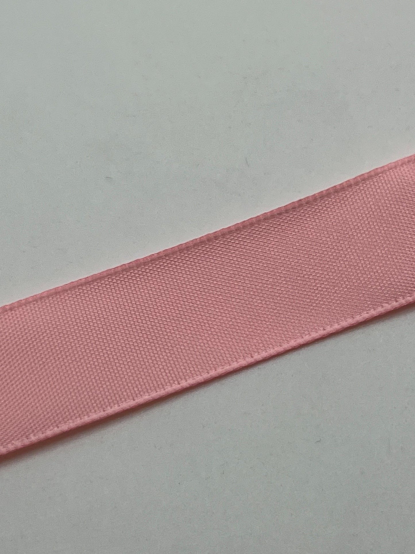 Plain blush pink ribbon