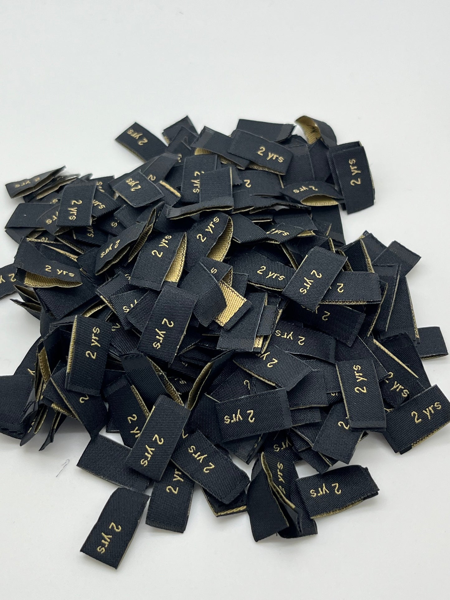 Children’s – Black Size Labels