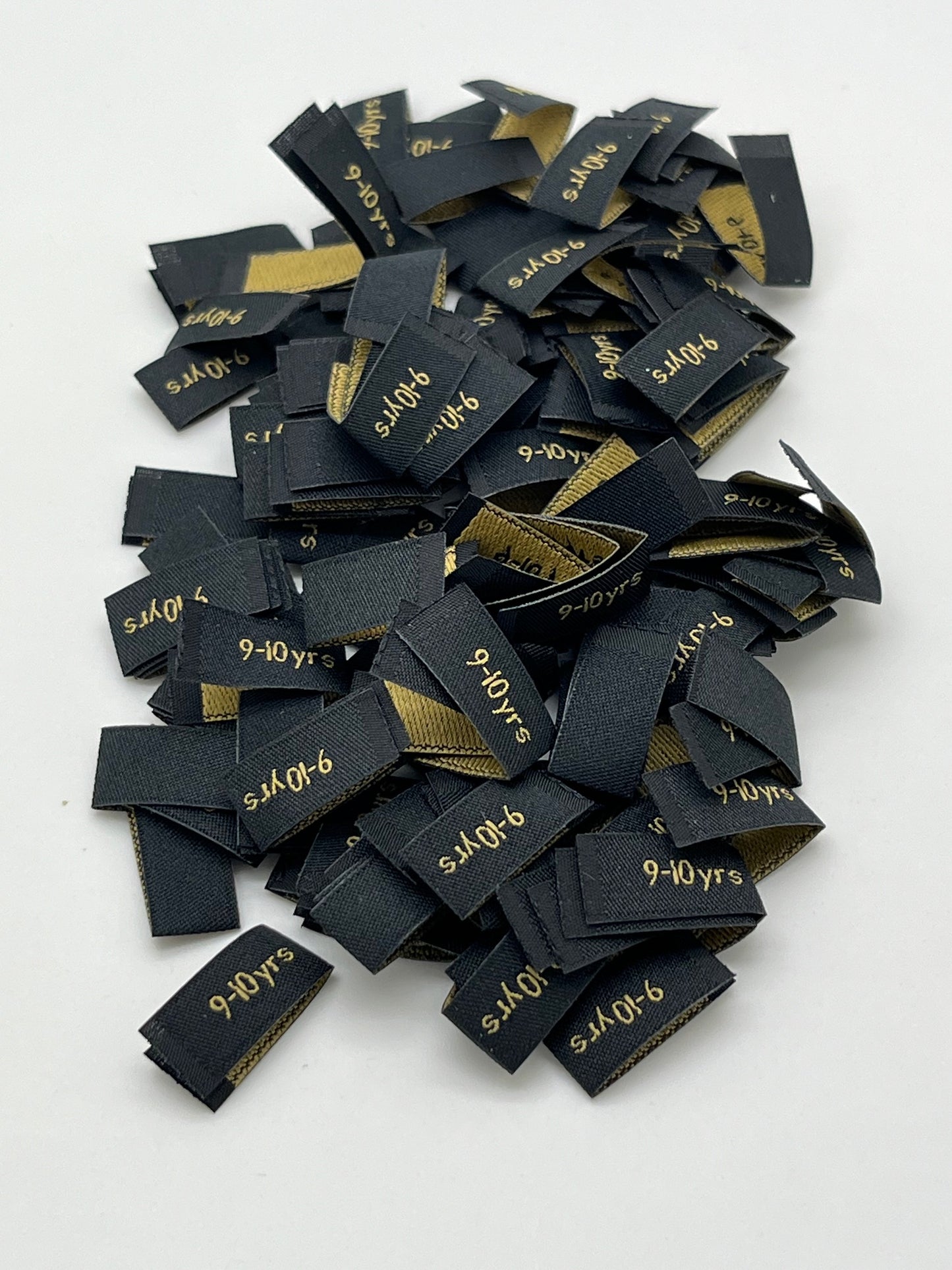 Children’s – Black Size Labels