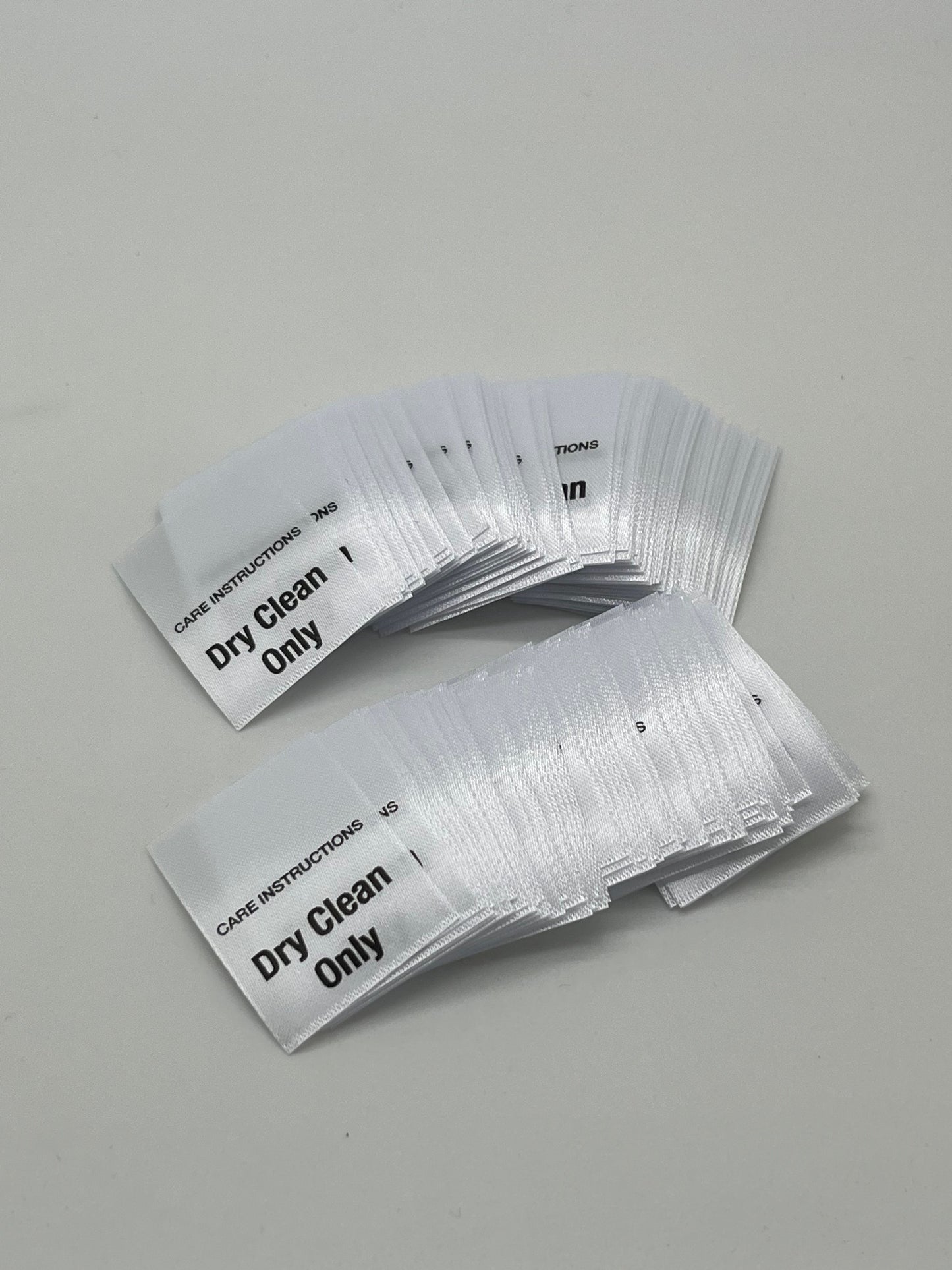 Worded Wash Instructions – Wash Care Labels
