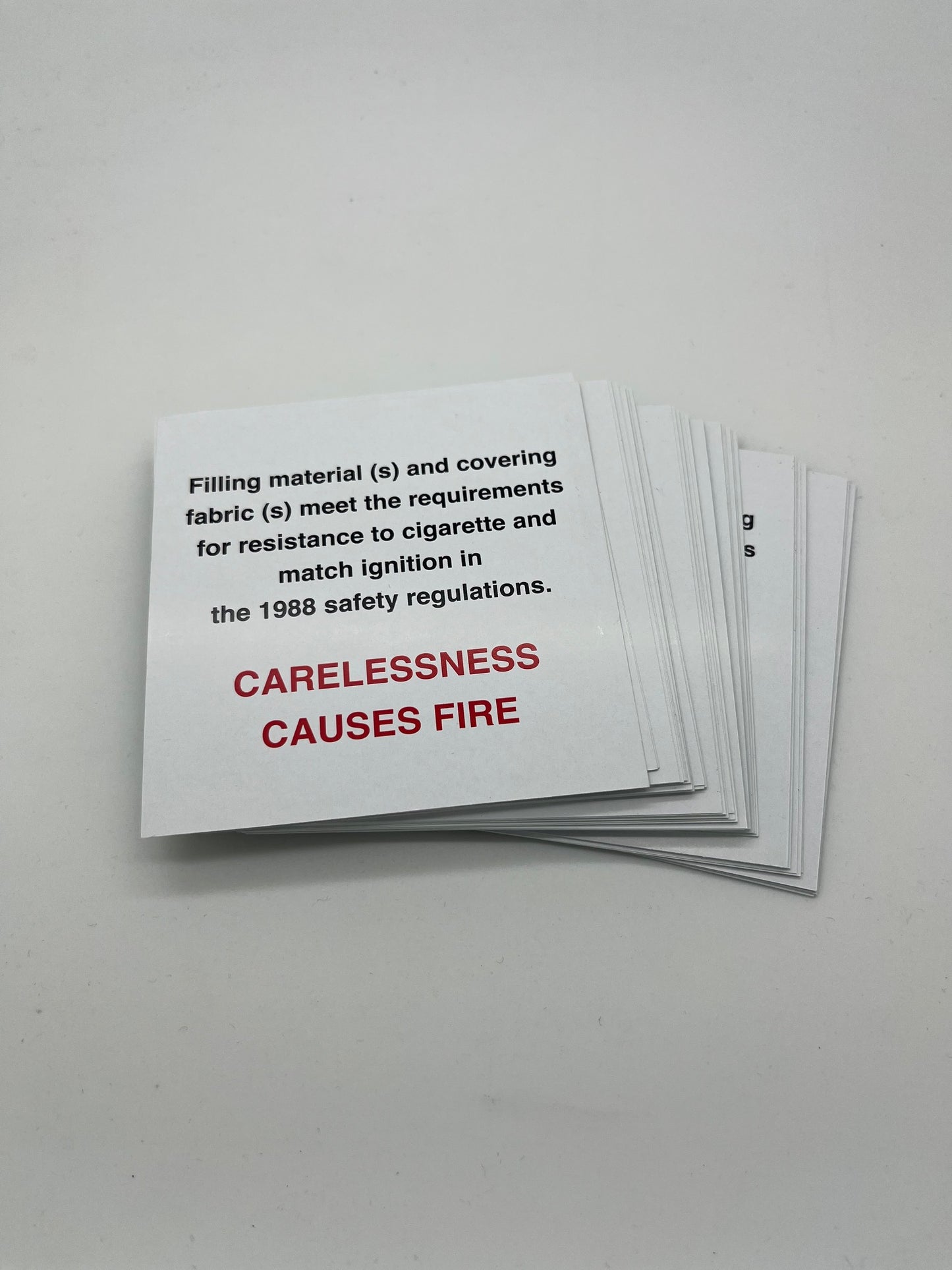 Fire Resistant / Flame Retardant Safety Labels