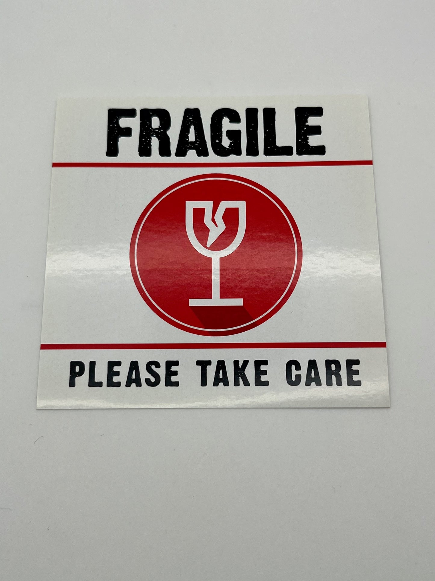 Fragile - Handle With Care Adhesive stickers