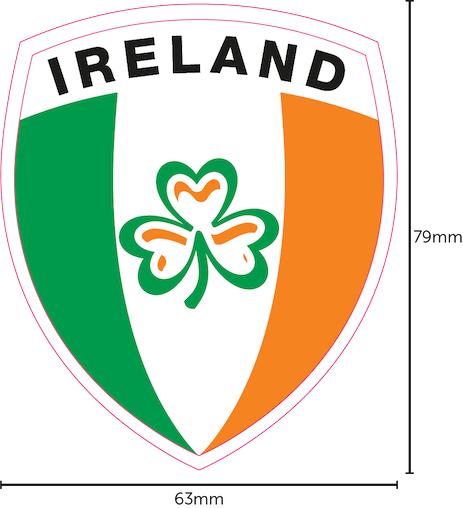 Ireland Tri Colour - Embroided Badge