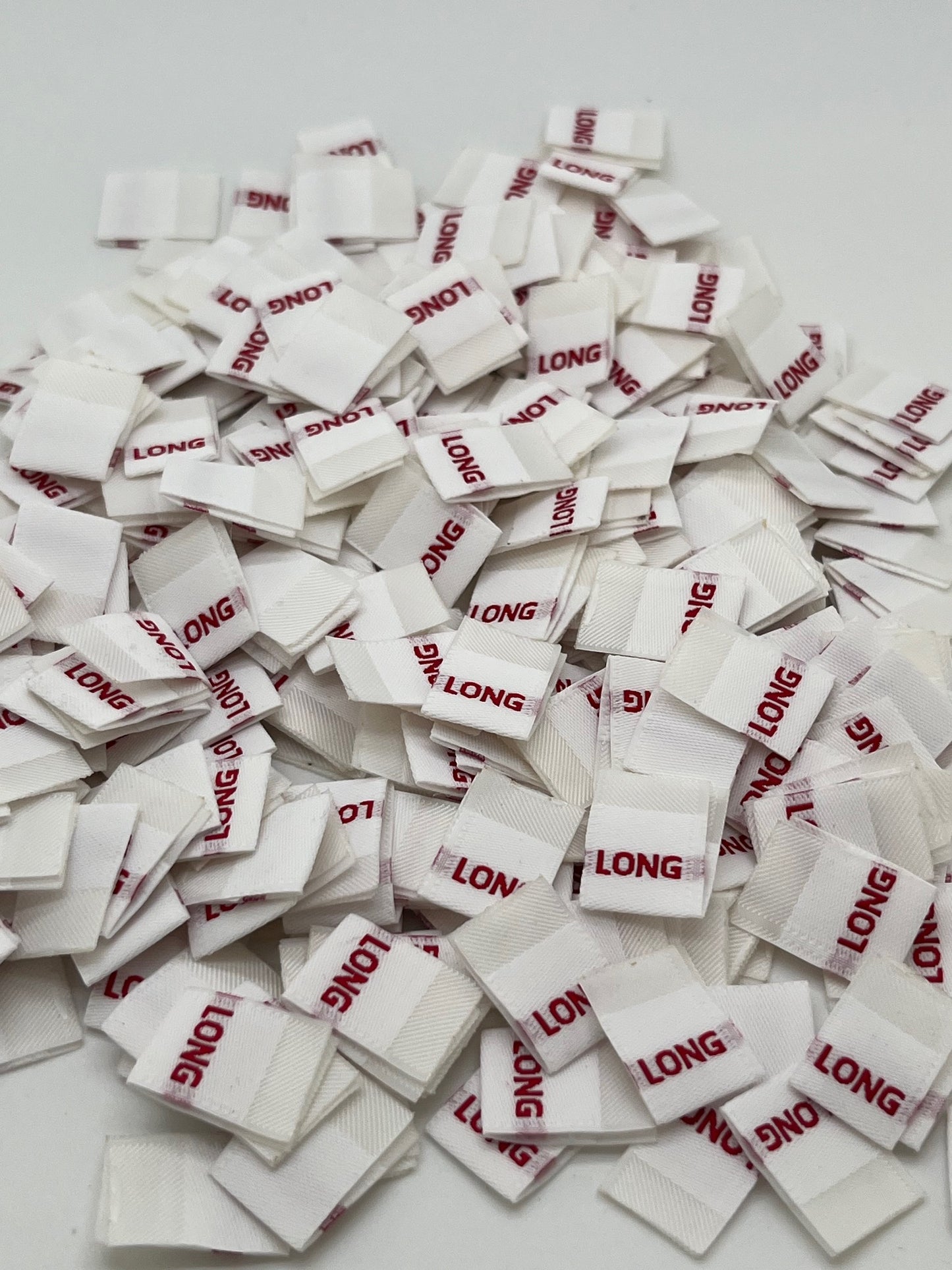 (2XS – 7XL) (4 – 40) – White Size Label