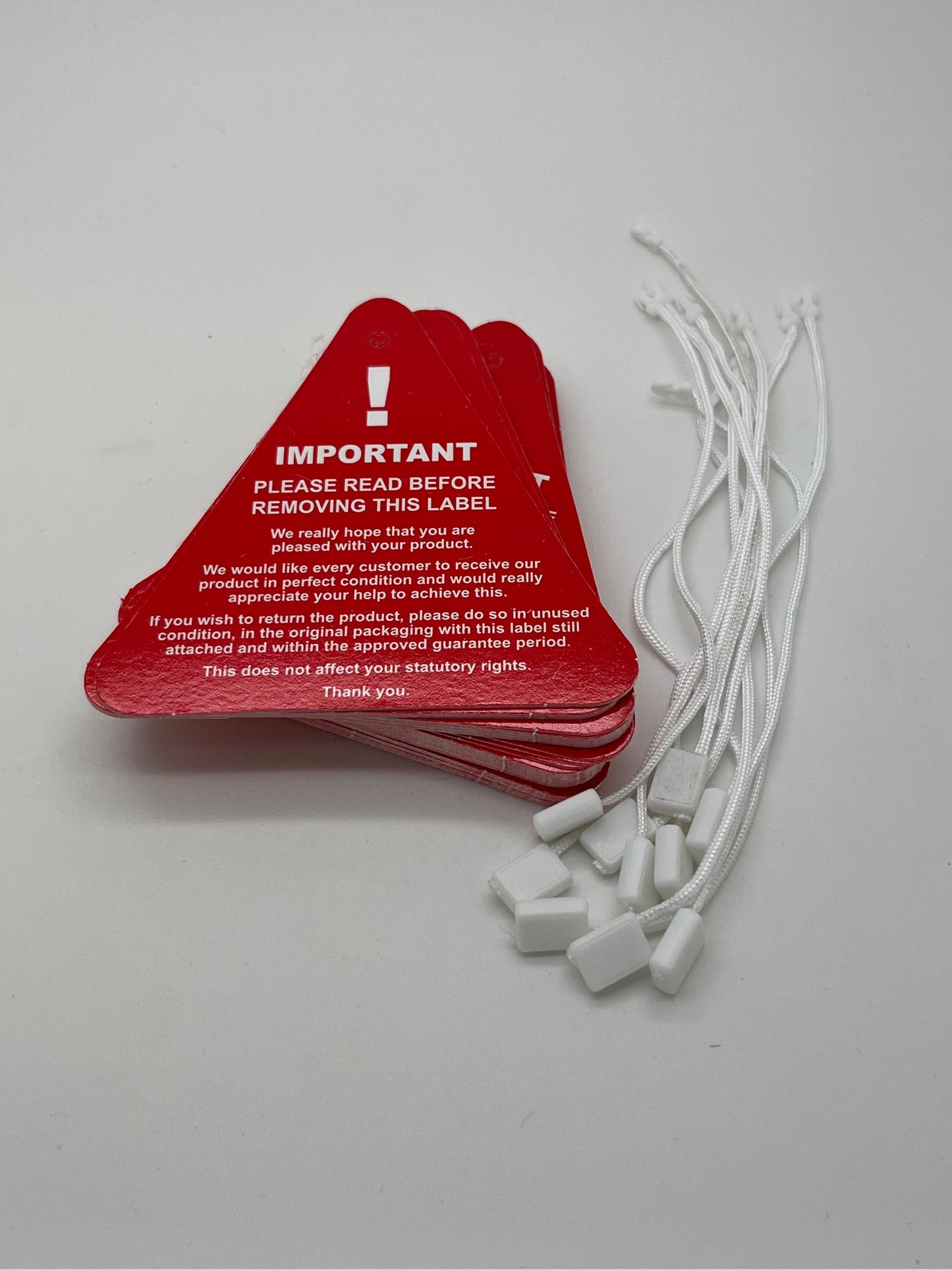 Returns Policy Swing Ticket