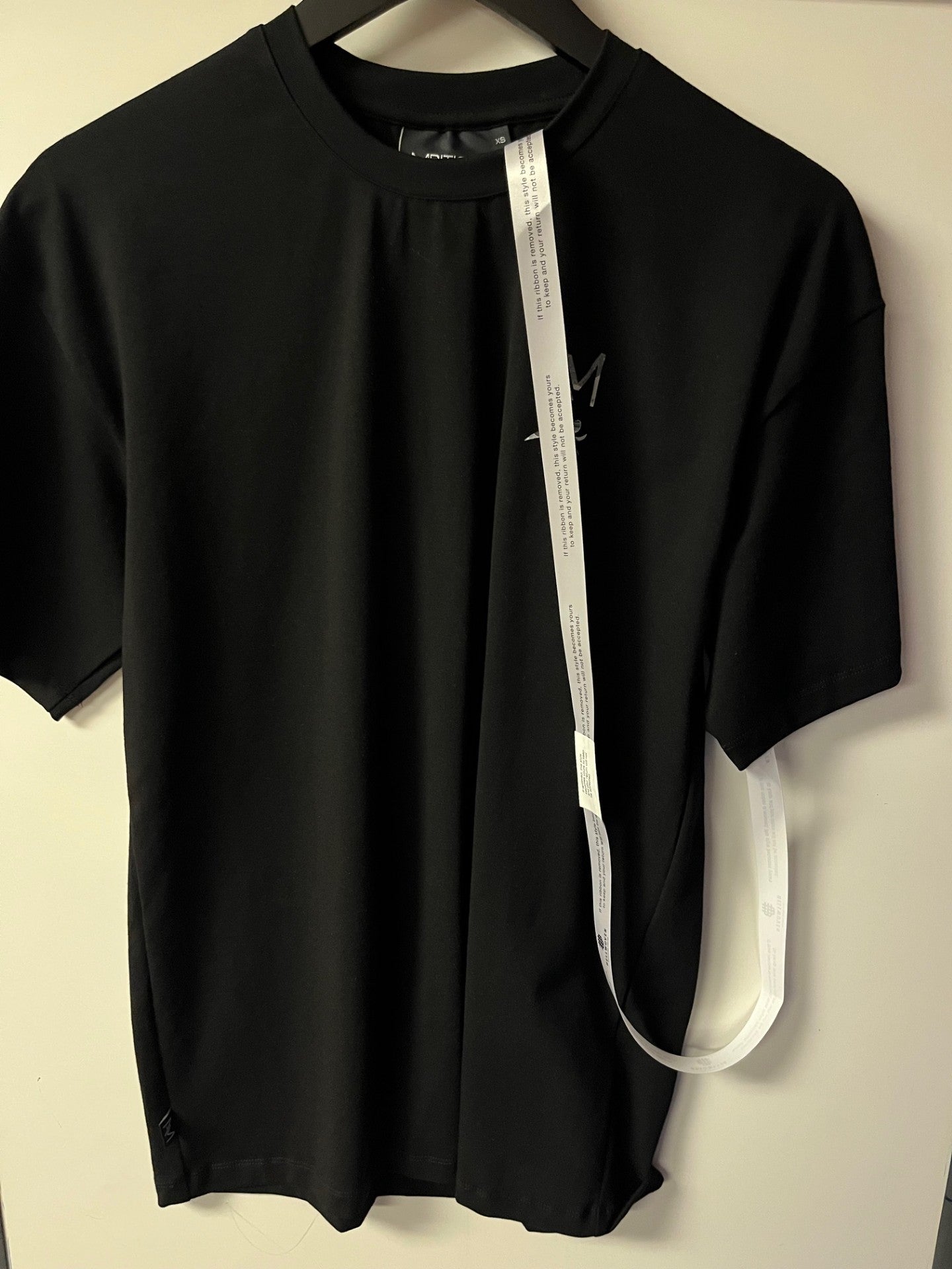 Returns Ribbon adhesive sticker