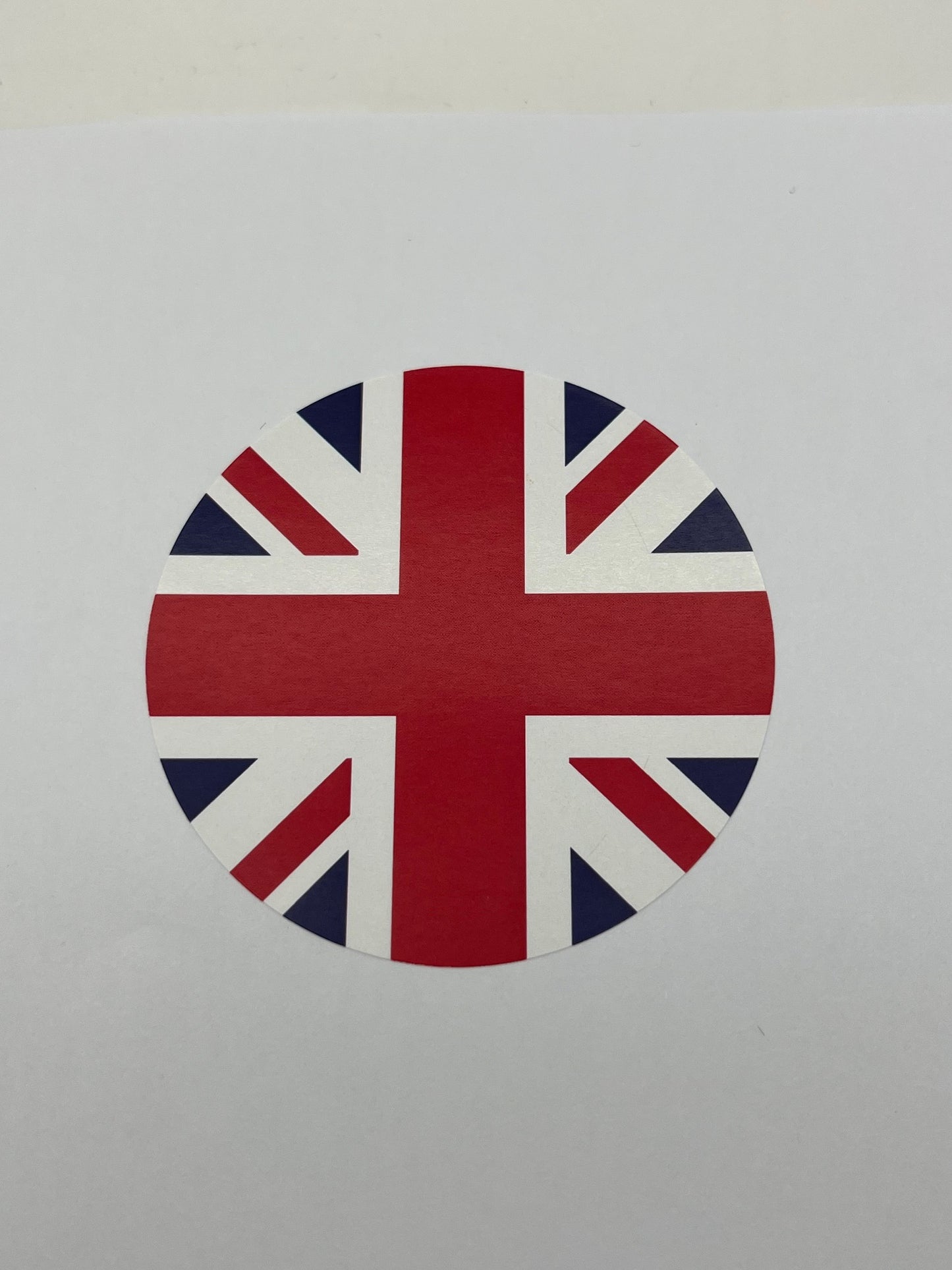 Country adhesive stickers 60mm circles