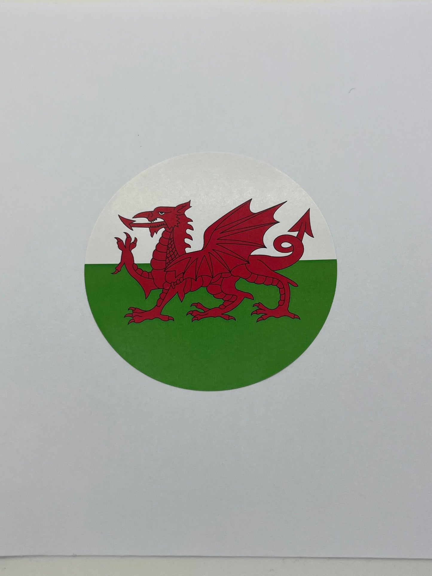 Country adhesive stickers 60mm circles
