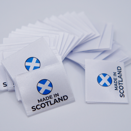 Made in Scotland - Printed Label (REF B22)