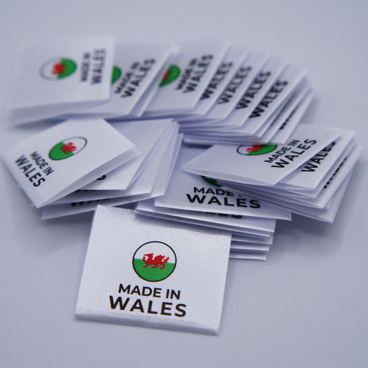 Made in Wales - Printed Label (REF B24)
