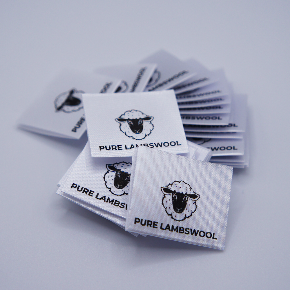 Pure Lambswool- Printed Label (REF B26)