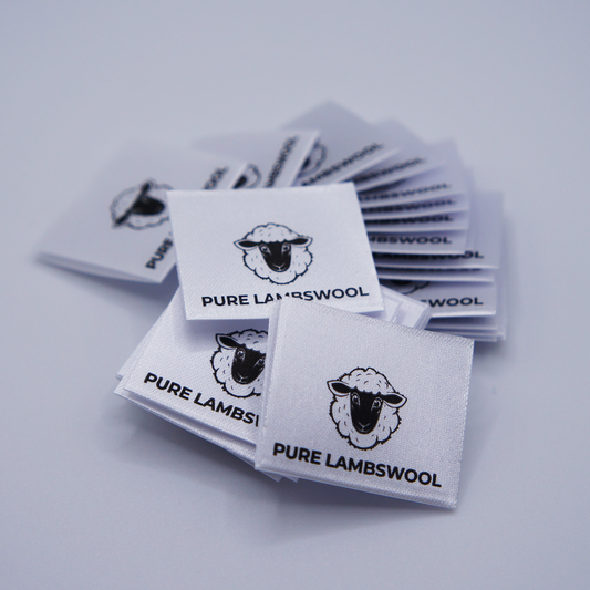 Pure Lambswool- Printed Label (REF B26)