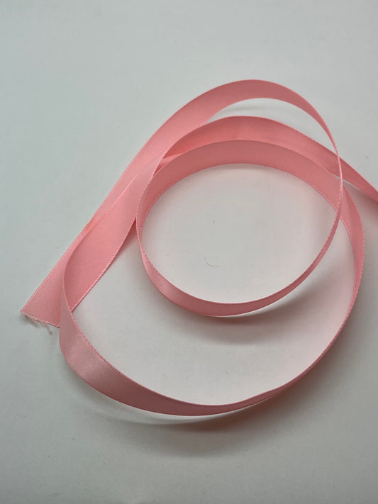 Plain blush pink ribbon