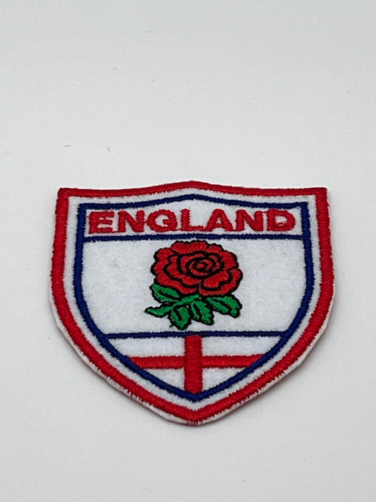 English Rose – Embroided Badge