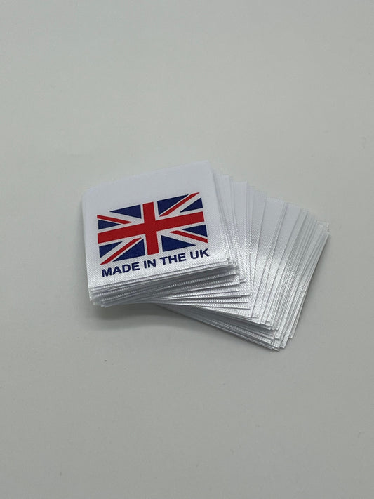 MADE IN THE UK – Garment Label (REF A39)