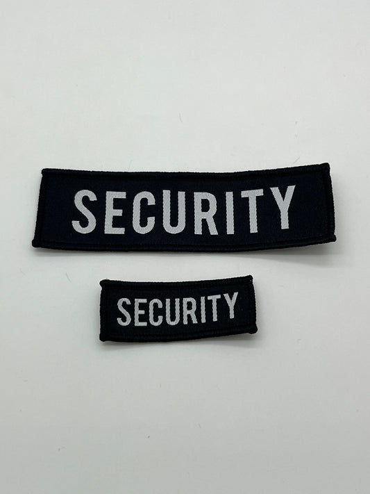 Security Guard - Woven Badges