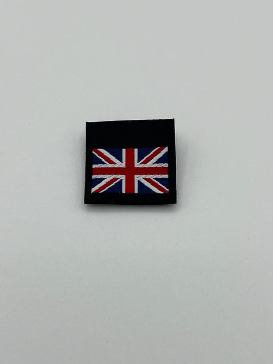 UNION FLAG – Loop Fold Garment Label (REF A77 SMALL)