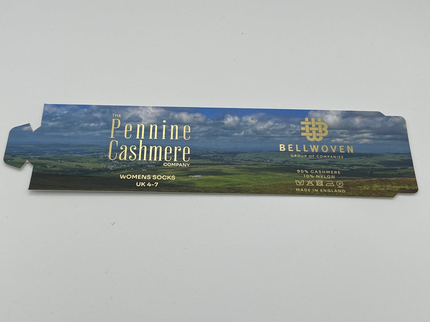 Bespoke card sock bands non adhesive fully recyclable