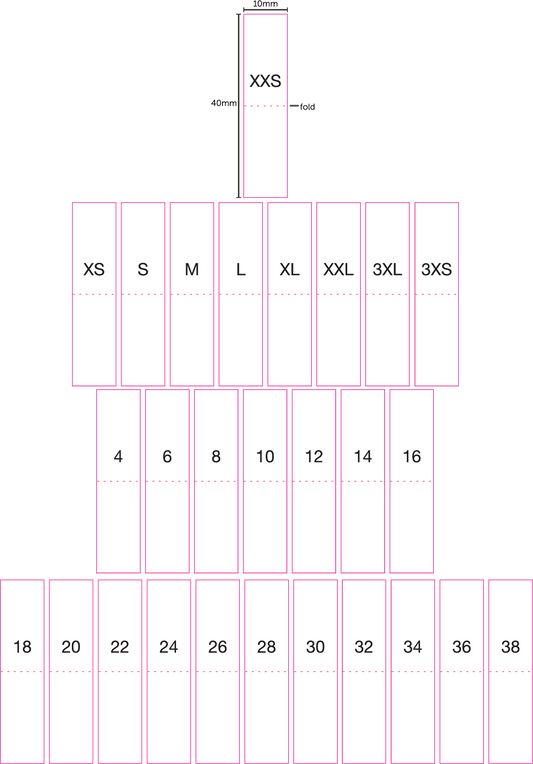 White size Tab Black text + Black size Tab White text