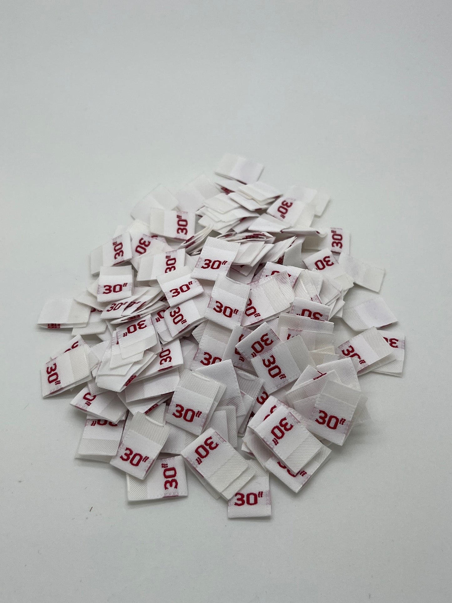 (2XS – 7XL) (4 – 40) – White Size Label